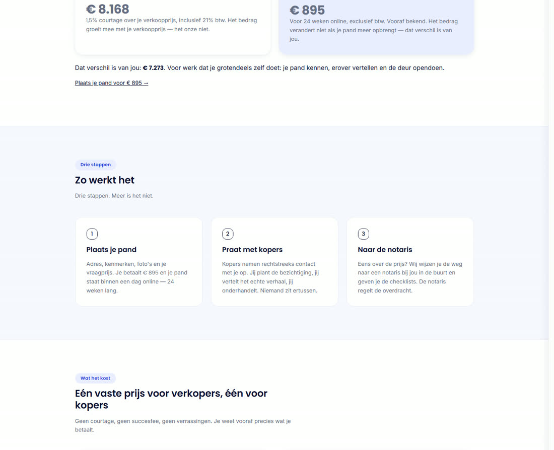 Panvia — waarom-blok en rekentool